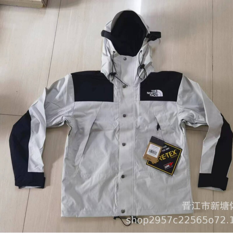 1990 American style jacket men's and women's mountaineering outdoor couple's windproof waterproof tnf North Face hooded jacket jacket 1990 American style jacket men's and women's mountaineering outdoor couple's windproof waterproof tnf North Face hooded jacket jacket