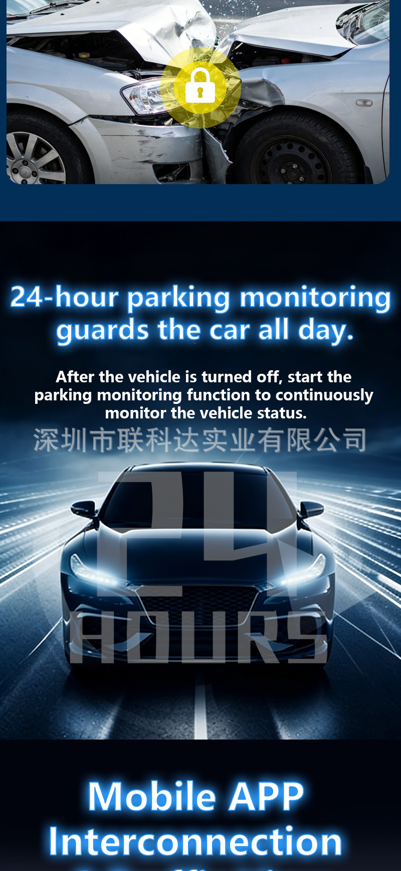 Five-Lens Driving Recorder, 360-Degree Panoramic High-Definition Night Vision, Parking Monitoring and Reversing Image All-In-One Device