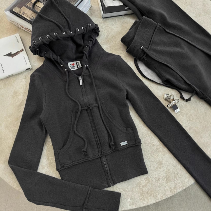 2024新品欧美服装跨境外贸亚马逊女装爆品开衫长袖长裤时尚套装|undefined