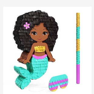 Christmas toy pinata knock sugar toy foreign trade pinata mermaid pinata