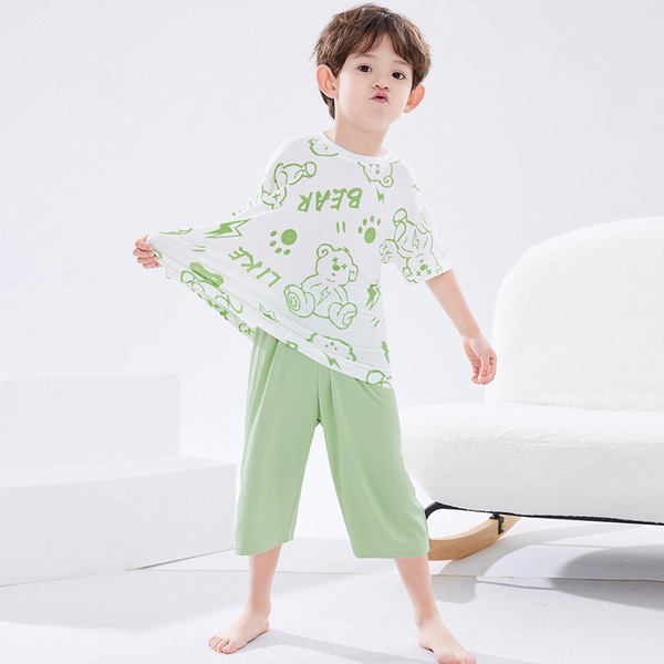 Children's summer thin pijama for boys