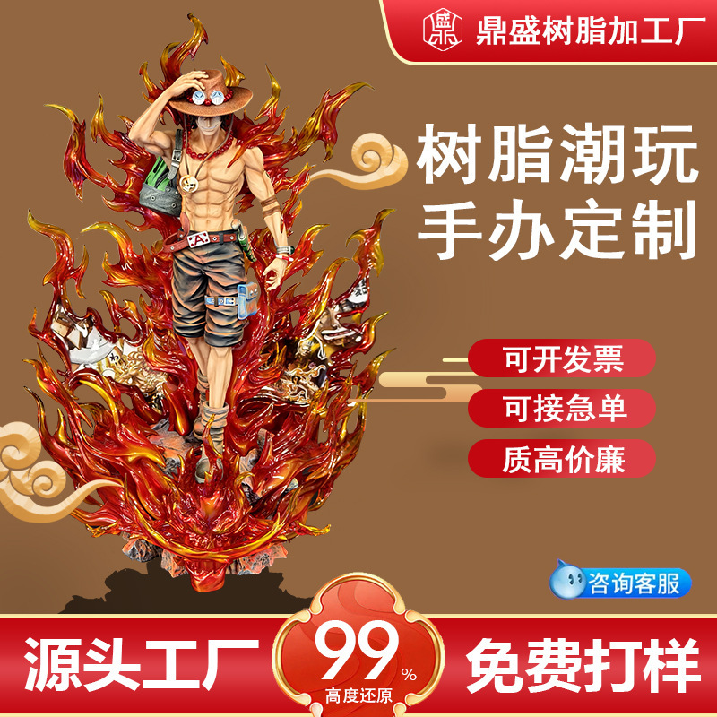 Trendy Blind Box Resin Figurines Custom-Made Japanese Anime Ip Mascot Figures High-Quality Factory Direct Customization