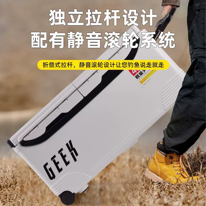 Capacious handheld cooler bag with seat, increased thickness