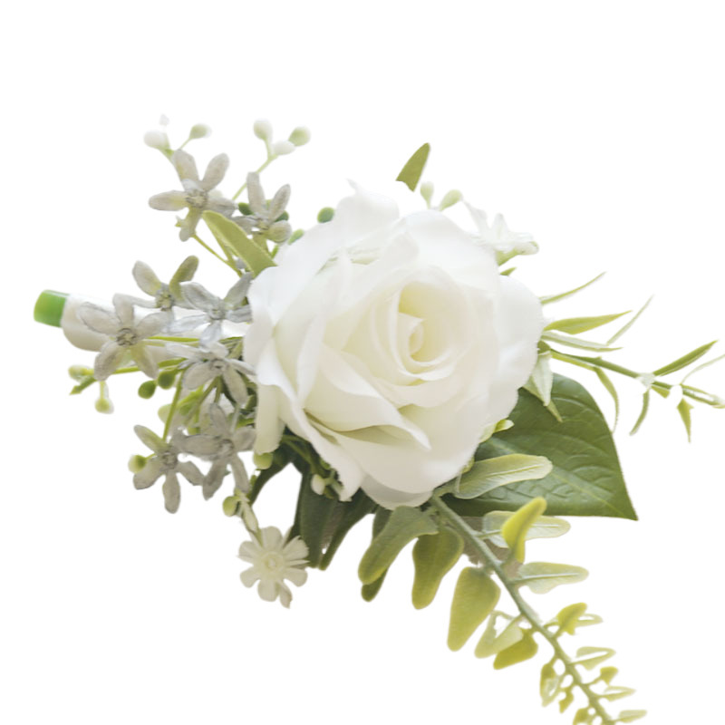 芸涵閣XS051結婚祝い花芸シミュレーション花ビジネス祝典開業ゲスト胸花襟花手首花緑|undefined