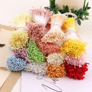 Simulated Flower Stamen Jewelry Accessories DIY Korean Style Matte Millet Flower Core Handmade Hairpin Material Simulated Flower Heart Ancient Style Flower