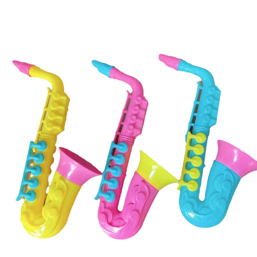 도매 어린이 음악 교육 장난감 색소폰 트럼펫 가방 파티 응원 악기 휴일 선물 도매