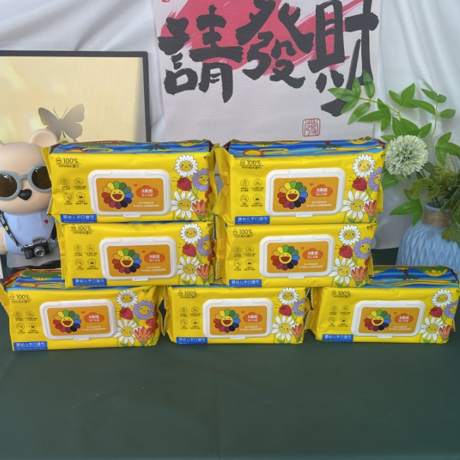 Jumbo Family Hand and Mouth Wipes Extra Large and Thickened Outdoor Travel Portable Mainland China Others