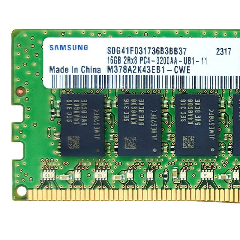 Samsung, совместимая оперативная память (RAM)