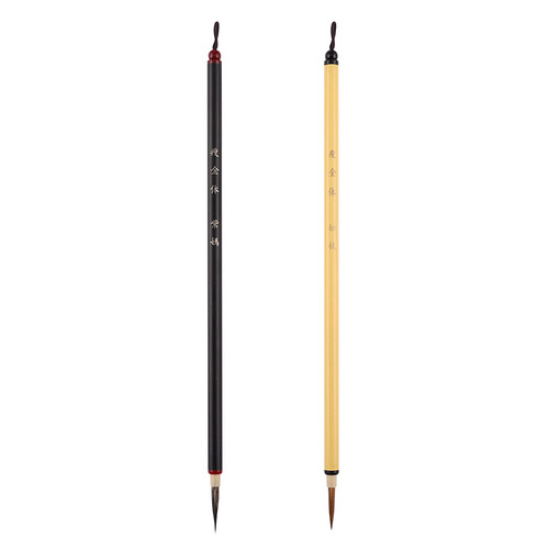 Rat-tail thin gold script brush, wolf hair, Song Huizong's hook-line brush, Chinese painting, fine line, white rendering, copy, flower and bird outline, small regular script brush