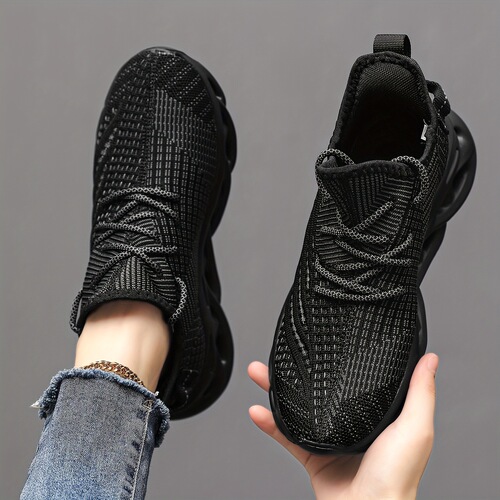 Womens Athletic Running Shoes Lightweight Slip On Non-Slip Shoes