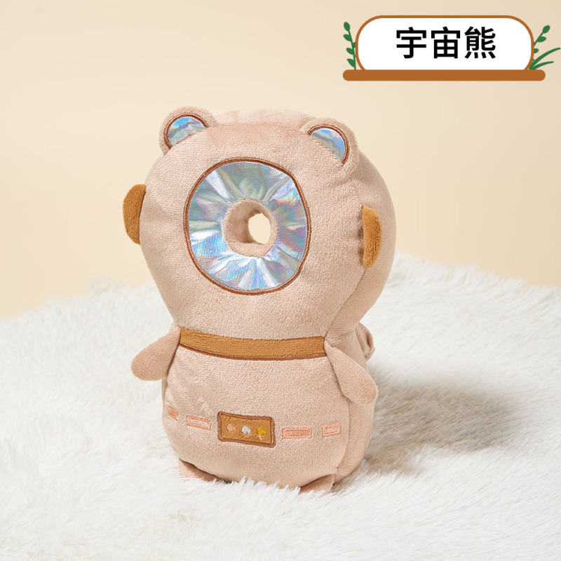 婴儿防摔神器宝宝护头帽枕头部学走路儿童学步防撞夏季夏天保护垫|undefined