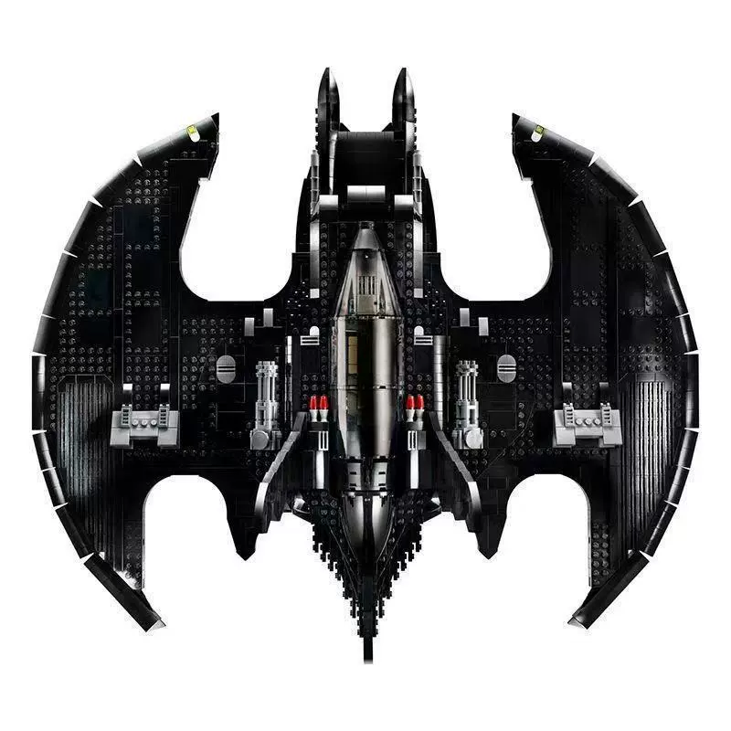 Кросс-бордер совместим с LEGO 76161 супергеройская серия 1989 Батвинг истребитель собранная модель строительного блока