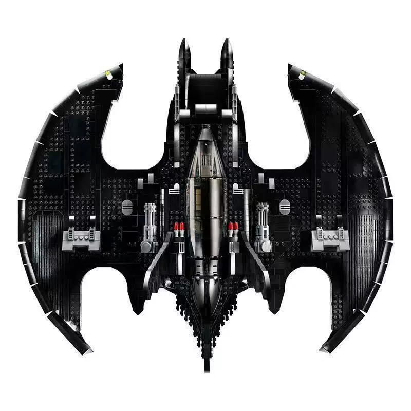 Кросс-бордер совместим с LEGO 76161 супергеройская серия 1989 Батвинг истребитель собранная модель строительного блока