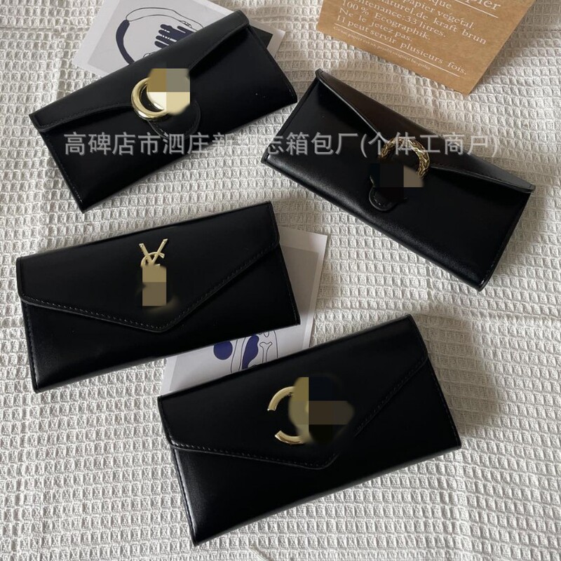 Gg Brand High-Quality Wallet 70% off Long-Style Ysl Luxury Wallet with Multiple Card Slots, Women's Clutch Bag