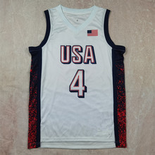 2024巴黎男篮美国USA梦之队4号库里球衣 curry jerseys 热印版
