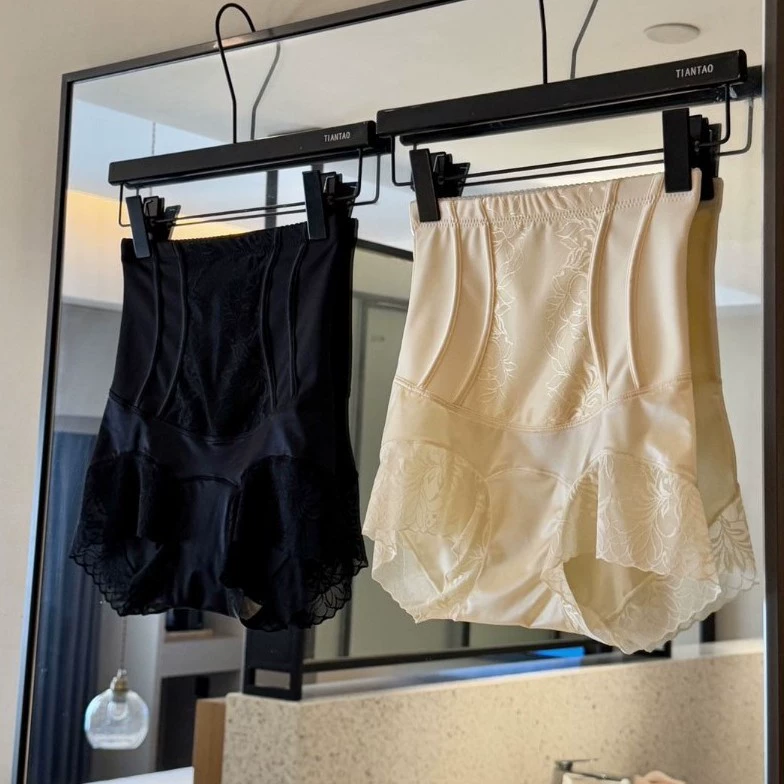 S46 светлая роскошная светская 10A бодибилдинг брюки с высокой талией без следов