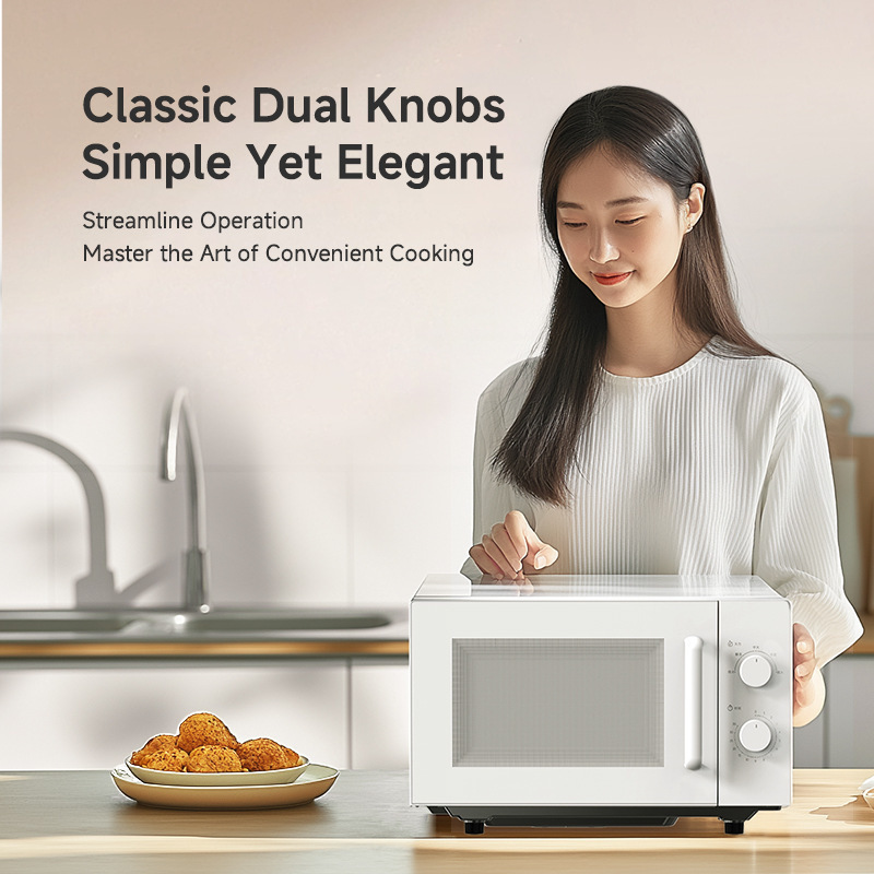 New Foreign Trade Multifunctional Microwave European Style Household Small Thawing Mechanical Turntable Integrated Baking Microwave Oven