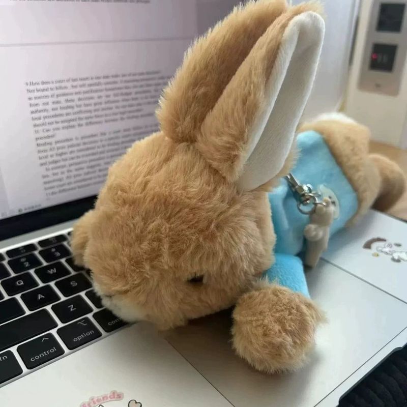 動物鉛筆バッグキツネぬいぐるみ文具収納袋かわいい大容量高価値おもちゃ人形文具箱|undefined