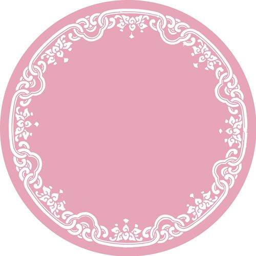 Baby first birthday gift round red carpet 1 year old new Chinese style children's room and living room dual-purpose floor mat