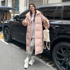 羽绒棉服棉衣女长款冬新款过膝学生宽松大码加厚棉袄面包服外套潮