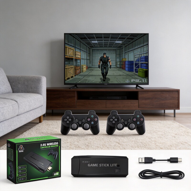 M8 Home Tv Game Console 4K High-Definition Wireless Controller Ps1 Retro Arcade Nostalgic Classic Game Console Wholesale
