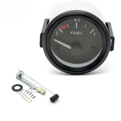 Cross-border hot sale 12V automobile universal instrument fuel gauge with oil float accessories 52MM fuel level gauge fuel gauge (automobile instrument)