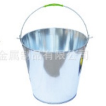 样单镀锌铁皮水桶合金桶园林桶金属桶 加厚大容量家用农用合金桶