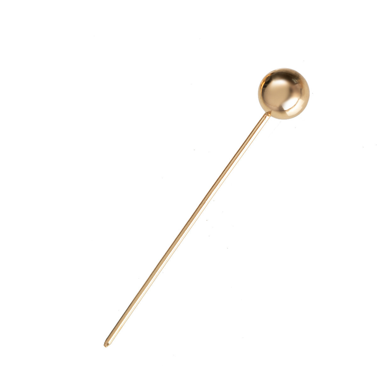 El estilo antiguo de la niña hanfu que tira del pelo tocado diario versátil moderno simple cabeza de bola updo horquilla de bola horquilla