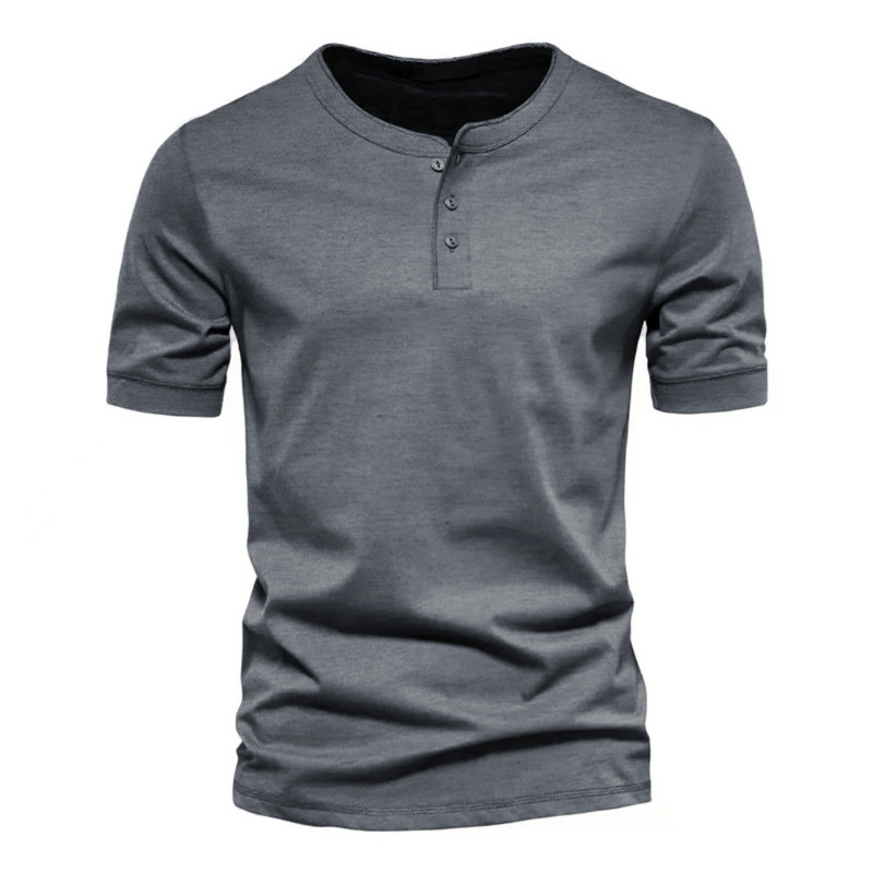 Men's Solid Color T-shirt Men's Clothing display picture 9