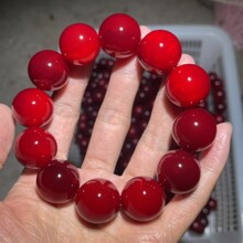 血龙松木手串男士全透光东北沉香松明子琥珀木文玩佛珠女饰品批发