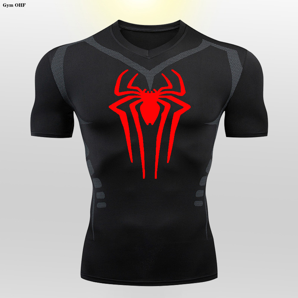 더블 프린트 반소매