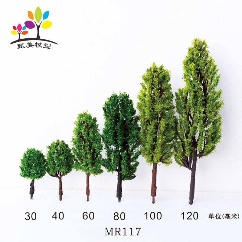 Mini Model Scenery Tree Micro Landscape Plastic Sidewalk Poplar Building Sand Table Scene Handmade DIY Landscaping Materials Mini Model Scenery Tree Micro Landscape Plastic Sidewalk Poplar Building Sand Table Scene Handmade DIY Landscaping Materials