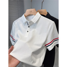 经典品牌tb短袖t恤男翻领夏季运动休闲保罗polo衫男装纯色上衣服