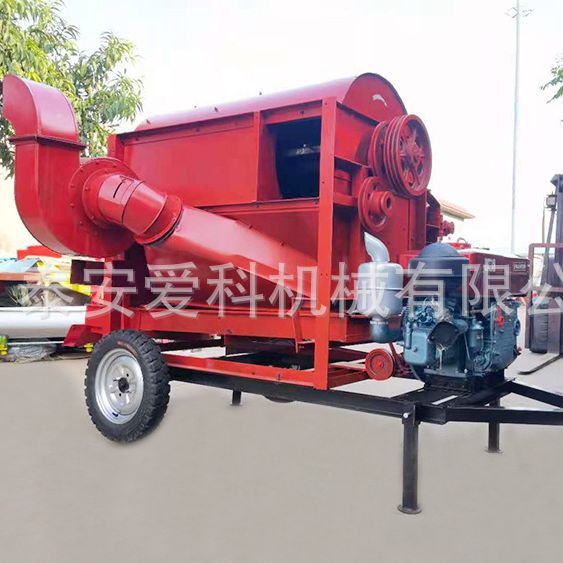 自动上料125型稻麦脱粒机有复脱管脱粒效果好 小麦大豆谷子脱粒机