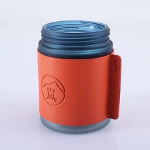 韩式简约风杯套pu皮革水杯套咖啡杯防烫隔热套奶茶防水防滑保护套