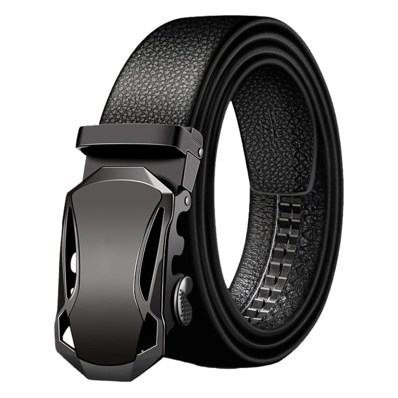 Cinturón de hombre AliExpress hebilla automática pantalones cinturón estilo coreano moda casual cinturón de negocios transfronterizo para negocios de mediana edad