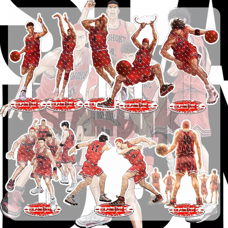 Acrylic Dali brand animation two-dimensional ornaments Slam Dunk Rukawa Maple Sakuragi Hanamichi peripheral comic exhibition wholesale