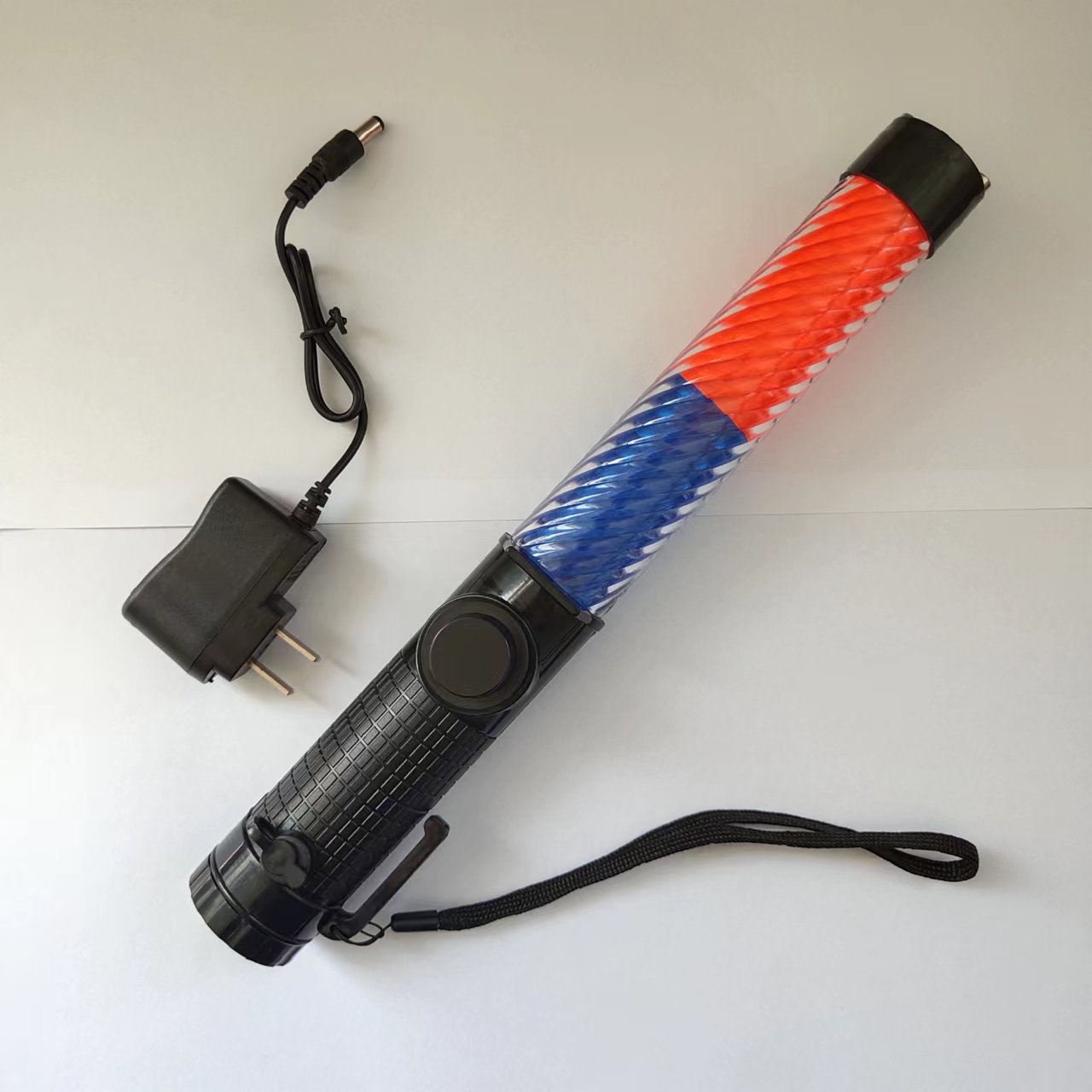 红蓝双色充电交通指挥棒