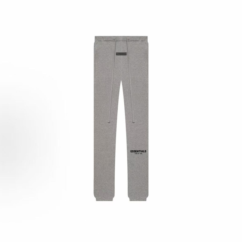Essentials Ss22 Stretch Limo Solid Color Logo Flocked Casual Fleece Sweatpants Trendy Brand