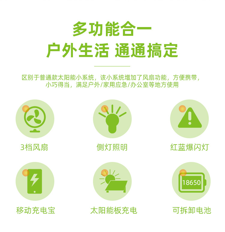 太阳能风扇