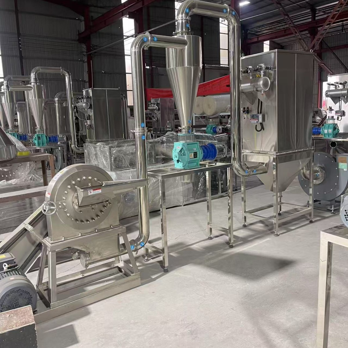 不锈钢白糖花椒调料粉碎机 大米中药材磨粉机 齿爪超细粉研磨机