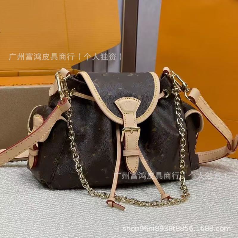 2025新品跨境包包女潮流时尚斜挎单肩包百搭大容量托特邮差链条包|undefined