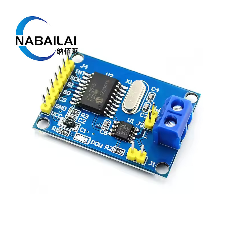 Mcp2515 Can Bus Module Tja1050 Receiver Spi Protocol 51 Microcontroller Program Example