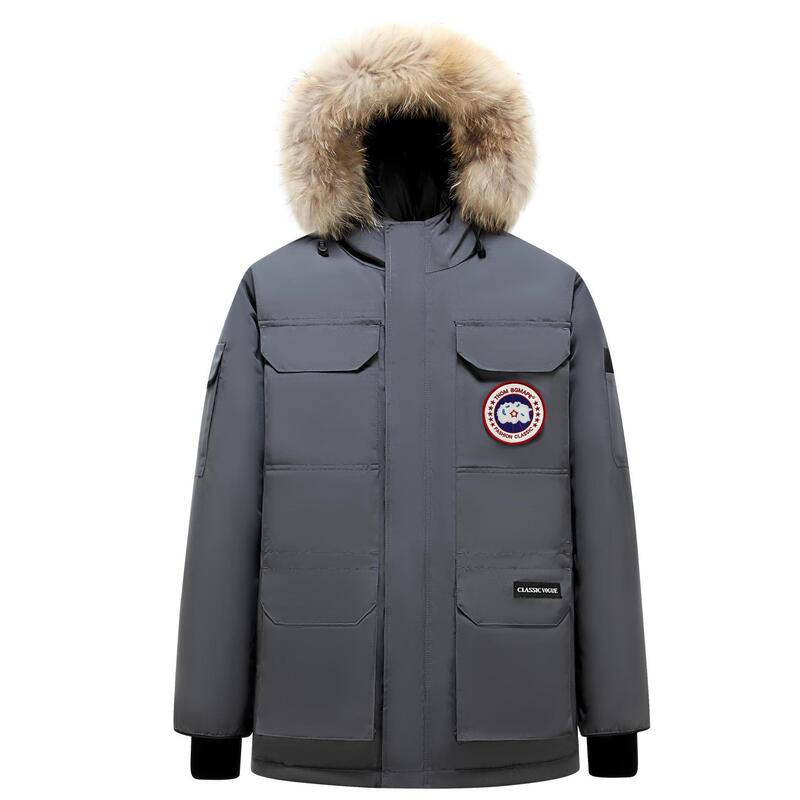 High Version of 08 Expedition Couple's down Jacket Men's Winter Lock Velvet Windproof Last Parker Coat High Version of 08 Expedition Couple's down Jacket Men's Winter Lock Velvet Windproof Last Parker Coat
