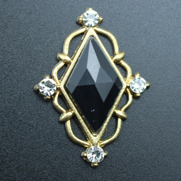 Gold bottom real black