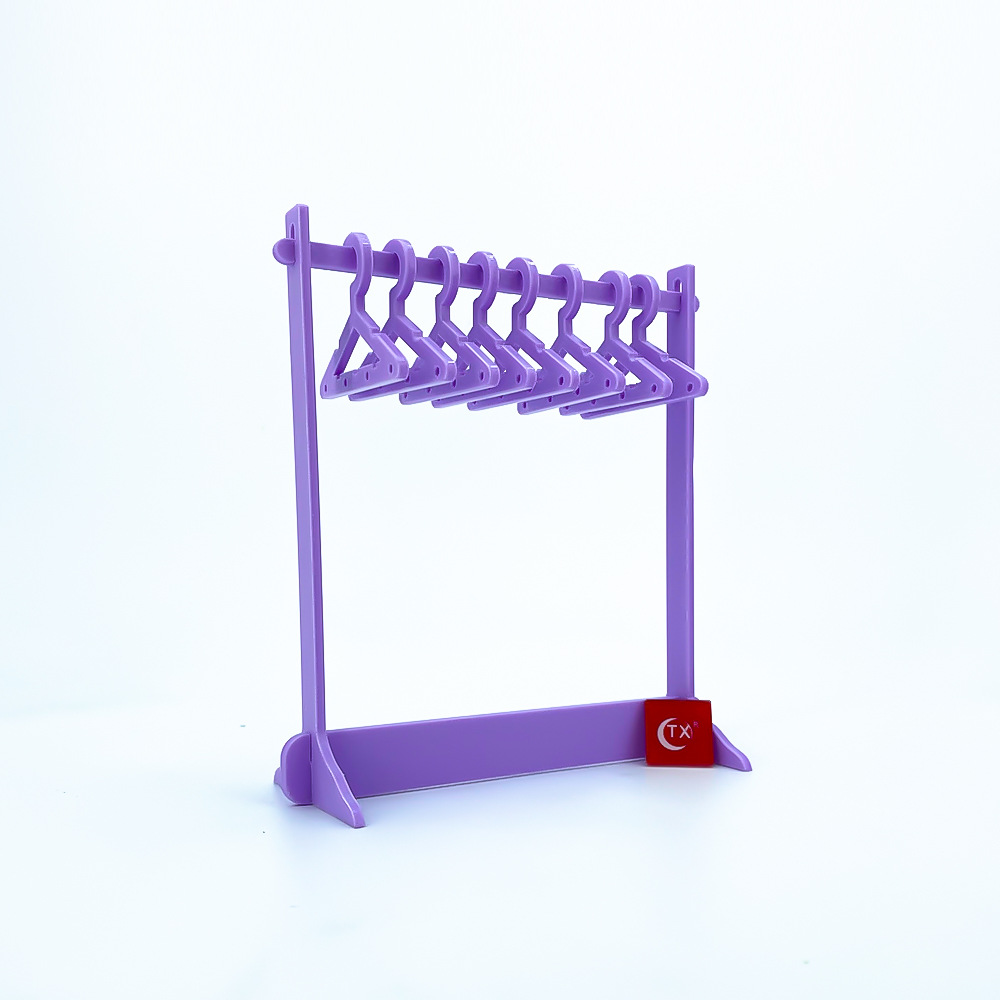 Nordic Style Simple Style Solid Color Arylic Jewelry Rack display picture 1