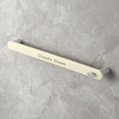 Self-designed light luxury slipper storage rack towel rack bathroom wall-mounted punch-free shoe storage rack