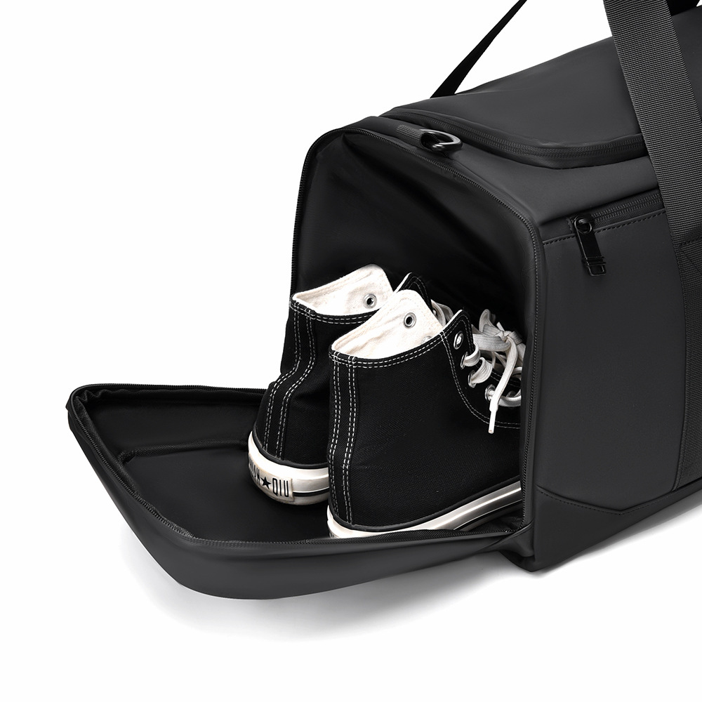 Bolsa de viaje de película transfronteriza gran capacidad de separación seca y húmeda bolsa deportiva de fitness personalizada bolsa de yoga bolso de mano mochila