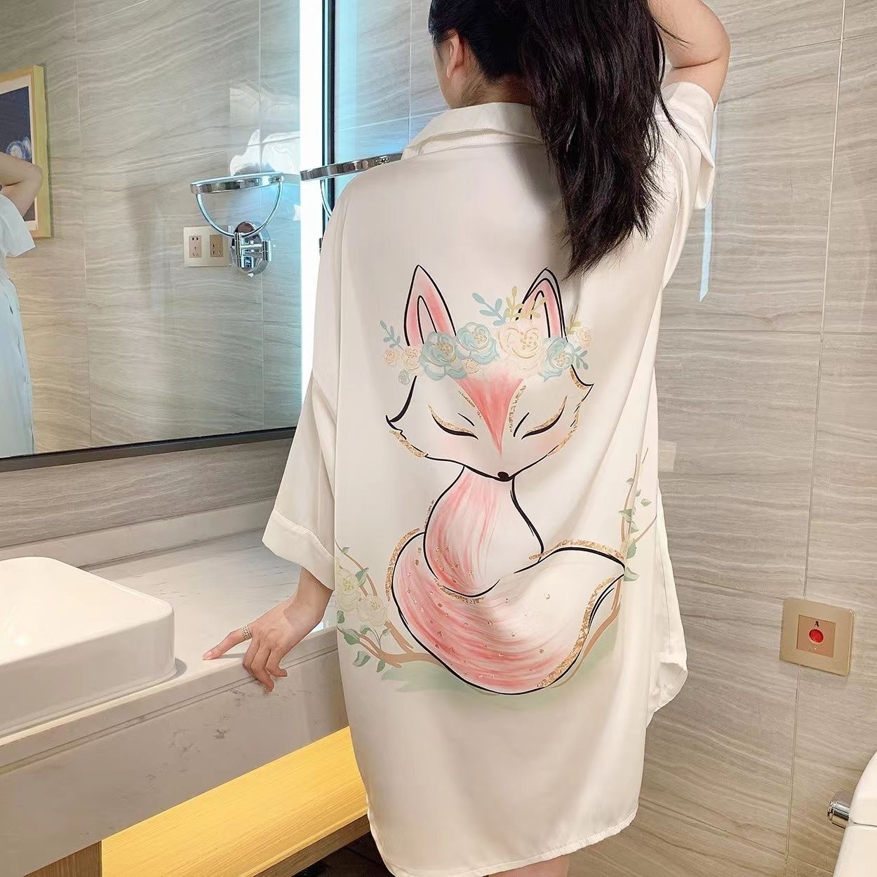 Little white fox