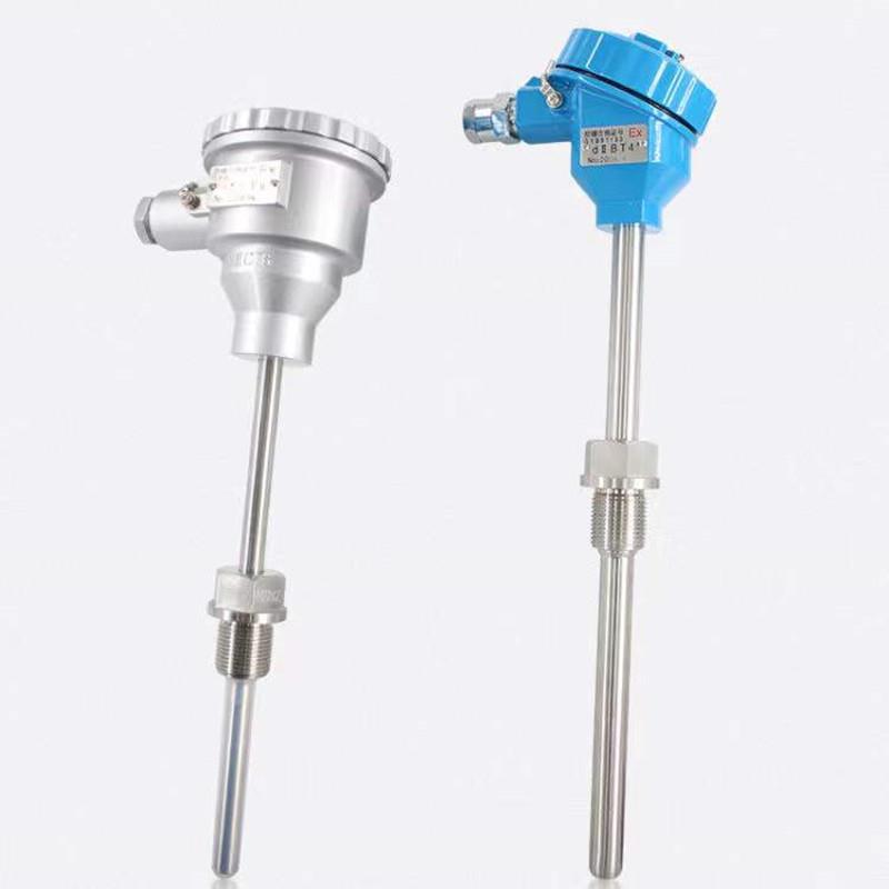 pt100温度传感器高温pt1000热电阻WZPk-236/335/1480活动卡套螺纹